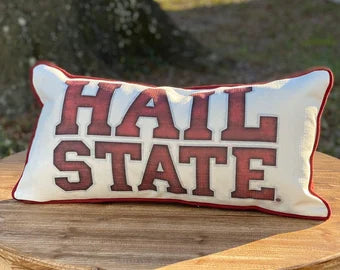 Hail State Lumbar Pillow