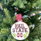 Mississippi State Puff Ornament