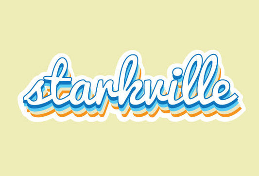 Starkville Multi Decal